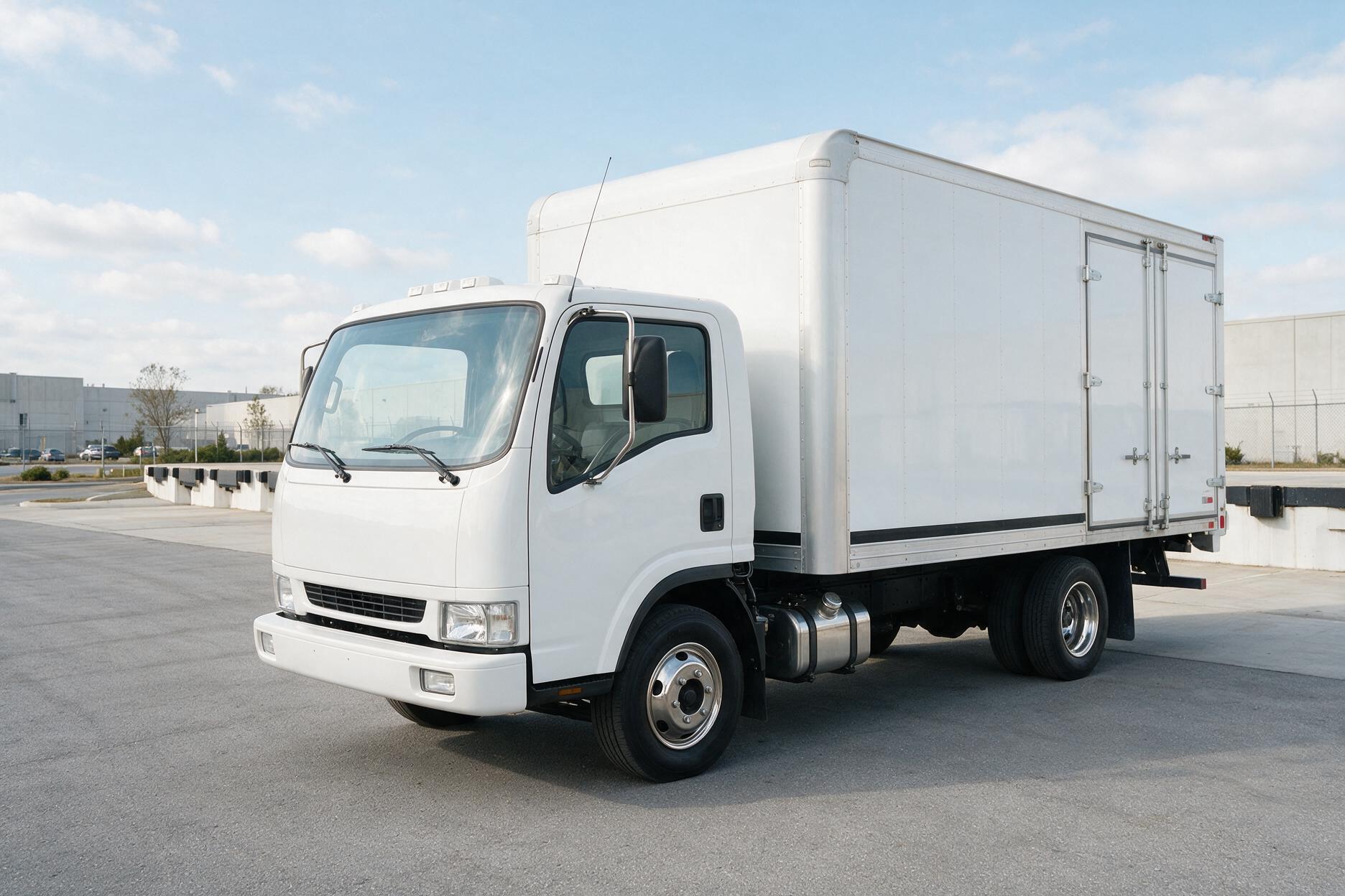 Camión furgón cerrado Mitsubishi Fuso FE84D